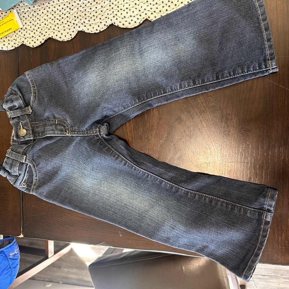 Wrangler Kids Faded Blue Denim Jeans